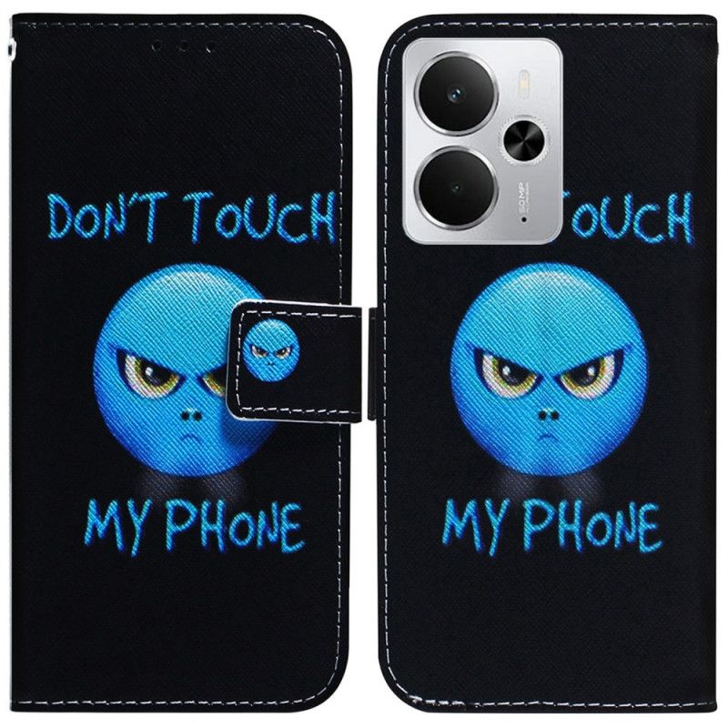 Peněženková Pouzdra Realme 14 5g Kryty Na Mobil Telefon S Emotikony