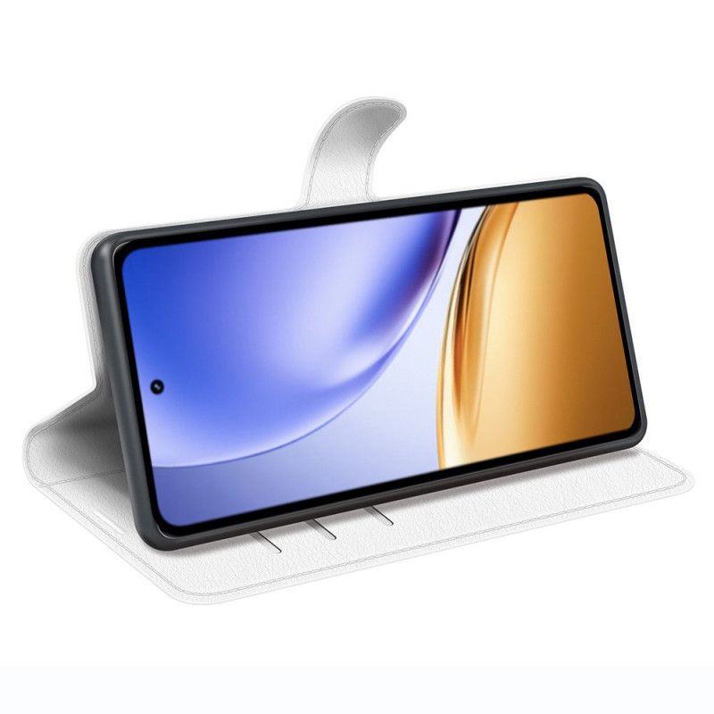 Peněženková Pouzdra Realme 14 5g Liči Umělá Kůže