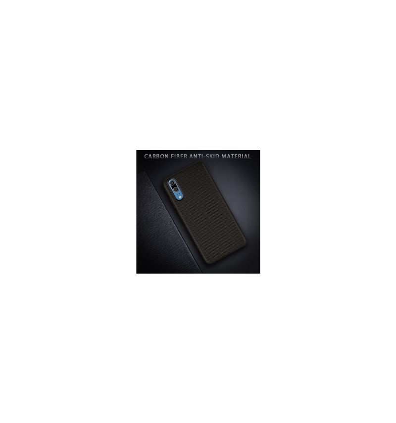 Kryt Na Huawei P20 Uhlíkové Vlákno