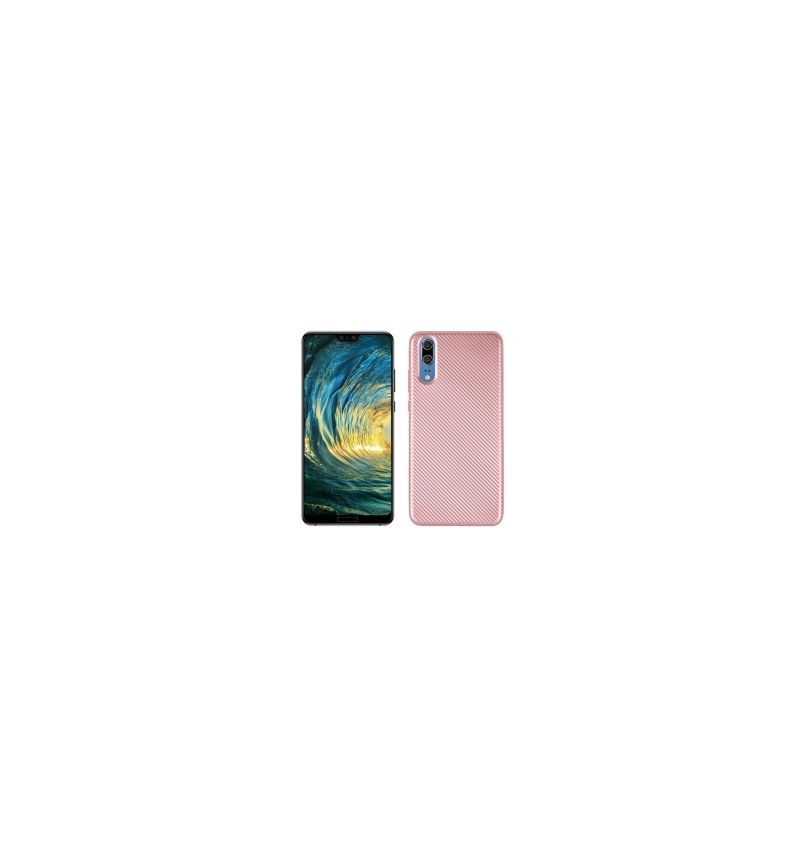Kryt Na Huawei P20 Uhlíkové Vlákno