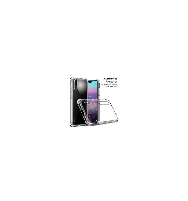 Kryty Na Mobil Na Huawei P20 Ochranný + Ochrana Obrazovky – Čirá