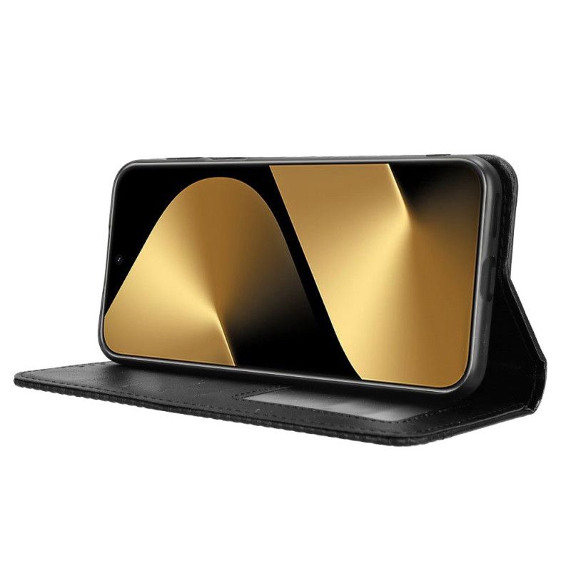 Kožené Pouzdro Folio Huawei Pura 80 Ultra Vintage Frieze