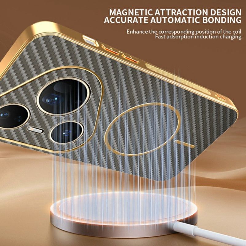 Kryt Na Huawei Pura 80 Ultra Textura Uhlíkových Vláken