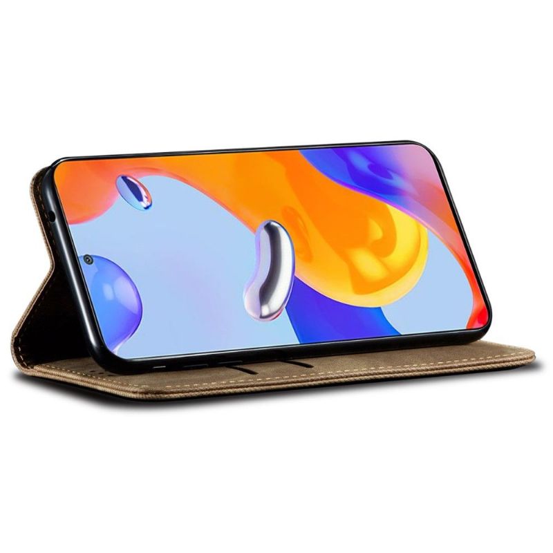 Flipové Pouzdro Na Xiaomi Redmi Note 11 Pro / 11 Pro 5G Džíny Ve Stylu Giulia