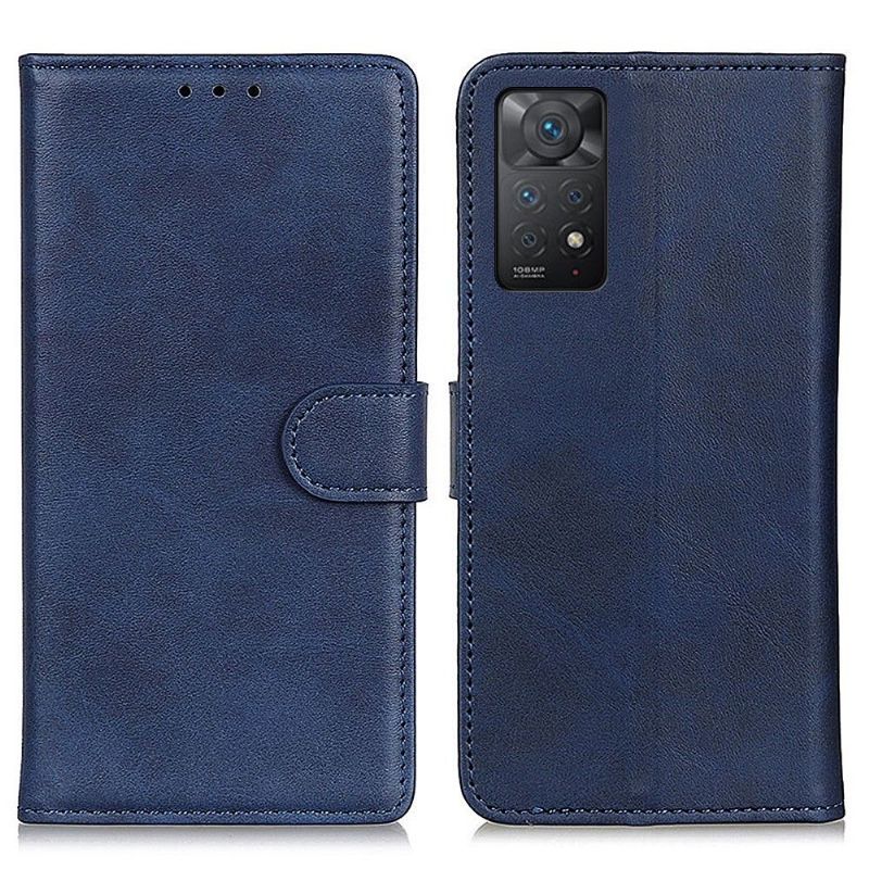 Flipové Pouzdro Na Xiaomi Redmi Note 11 Pro / 11 Pro 5G Efekt Matné Kůže Marius
