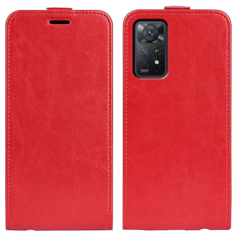 Flipové Pouzdro Na Xiaomi Redmi Note 11 Pro / 11 Pro 5G Kožené Pouzdro Vertikální Z Umělé Kůže