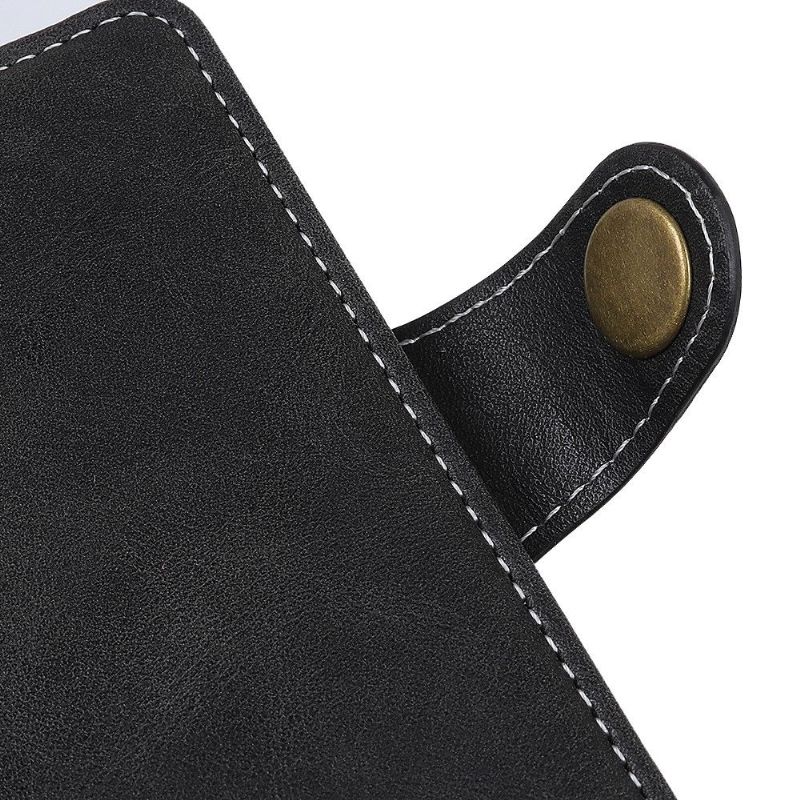 Flipové Pouzdro Na Xiaomi Redmi Note 11 Pro / 11 Pro 5G Odkryté Švy S Efektem Kůže Ve Tvaru S