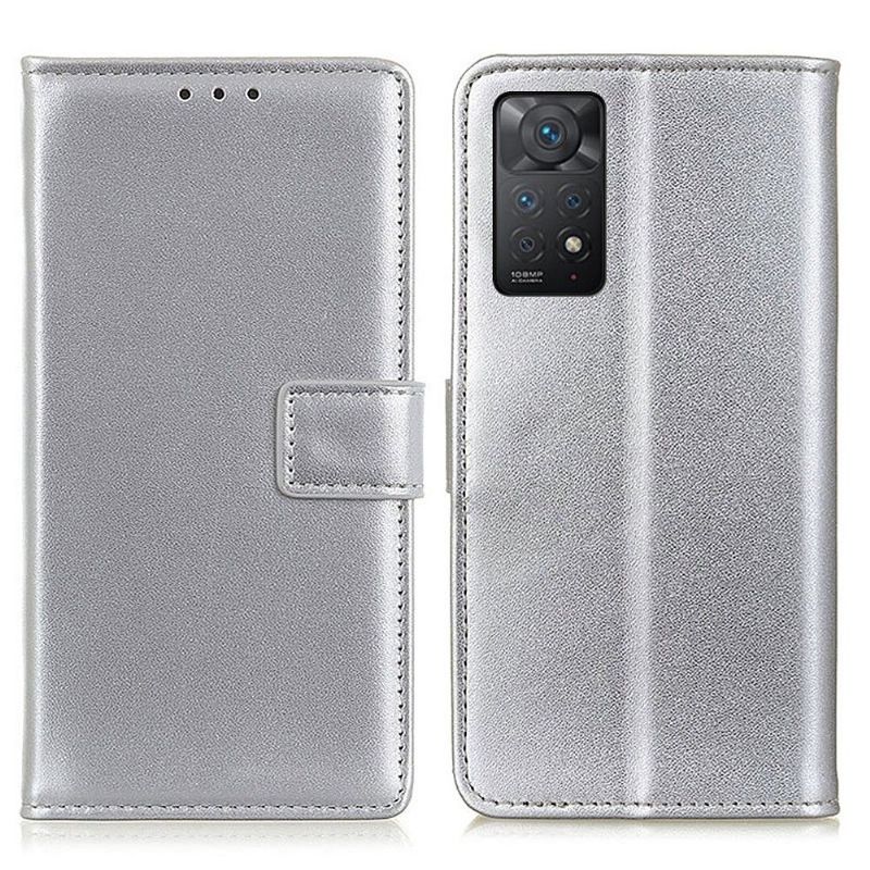 Flipové Pouzdro Na Xiaomi Redmi Note 11 Pro / 11 Pro 5G Základní Umělá Kůže