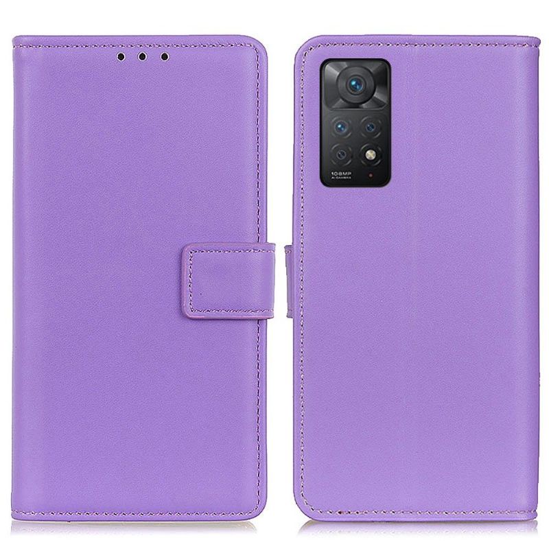 Flipové Pouzdro Na Xiaomi Redmi Note 11 Pro / 11 Pro 5G Základní Umělá Kůže