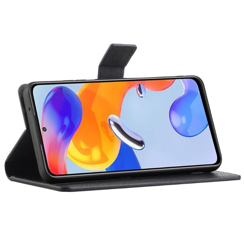 Kožené Pouzdro Na Xiaomi Redmi Note 11 Pro / 11 Pro 5G Efekt Zrnité Kůže