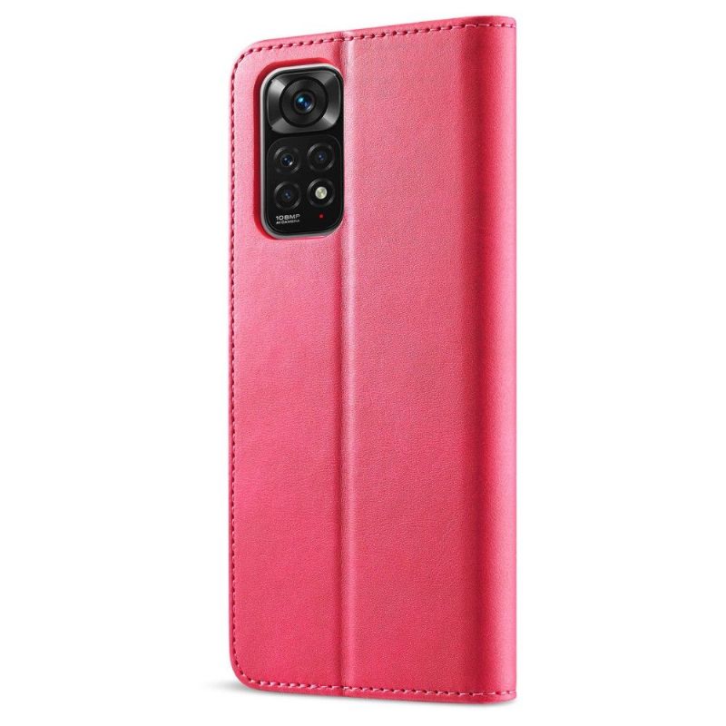 Kožené Pouzdro Na Xiaomi Redmi Note 11 Pro / 11 Pro 5G Kožený Efekt Lc.imeeke