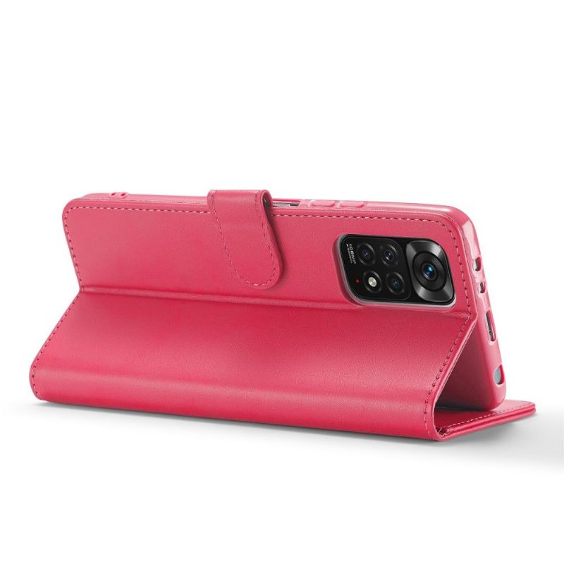Kožené Pouzdro Na Xiaomi Redmi Note 11 Pro / 11 Pro 5G Kožený Efekt Lc.imeeke