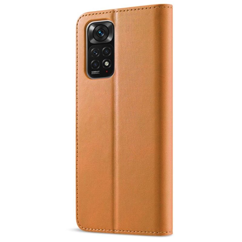 Kožené Pouzdro Na Xiaomi Redmi Note 11 Pro / 11 Pro 5G Kožený Efekt Lc.imeeke