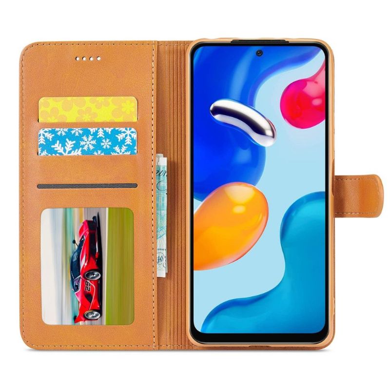 Kožené Pouzdro Na Xiaomi Redmi Note 11 Pro / 11 Pro 5G Kožený Efekt Lc.imeeke