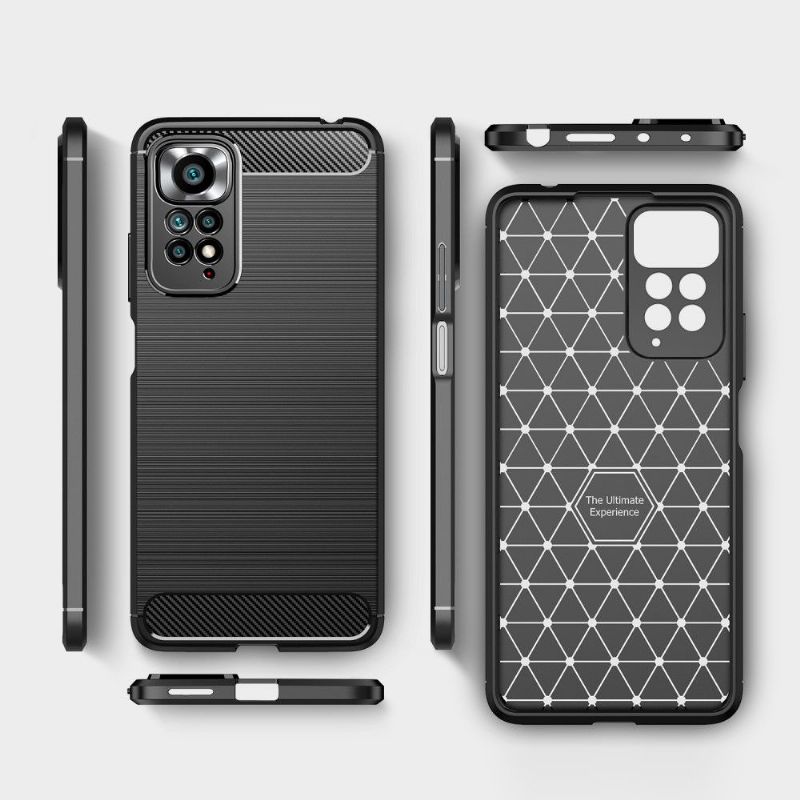 Kryt Na Xiaomi Redmi Note 11 Pro / 11 Pro 5G Flexibilní Kartáčovaný Efekt