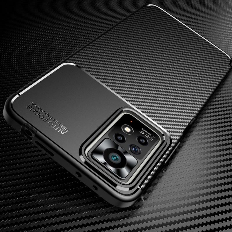 Kryt Na Xiaomi Redmi Note 11 Pro / 11 Pro 5G Kvalitní Karbonový Silikon