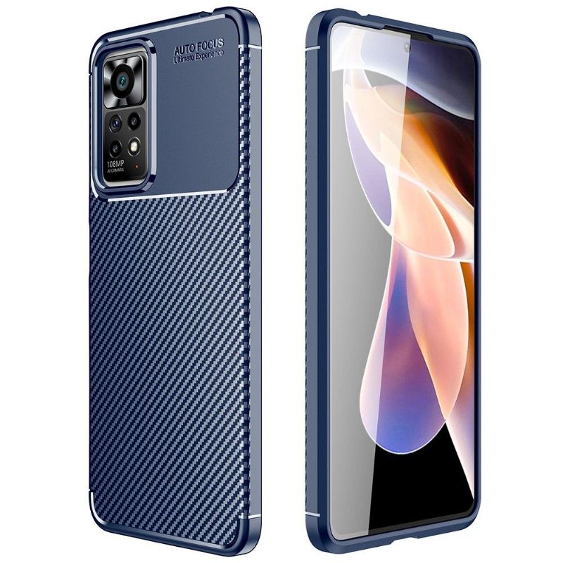 Kryt Na Xiaomi Redmi Note 11 Pro / 11 Pro 5G Kvalitní Karbonový Silikon