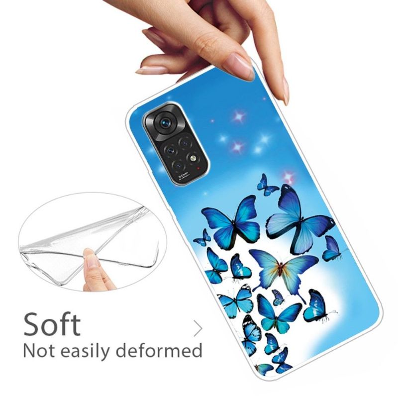 Kryt Na Xiaomi Redmi Note 11 Pro / 11 Pro 5G Červený Květ