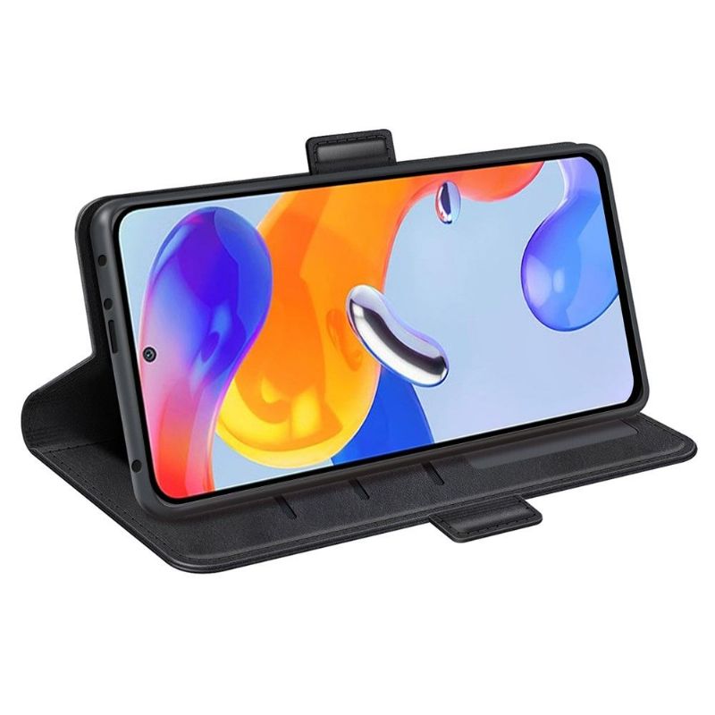 Pouzdra Na Xiaomi Redmi Note 11 Pro / 11 Pro 5G Peněženkové Pouzdro Matný Kryt Z Umělé Kůže