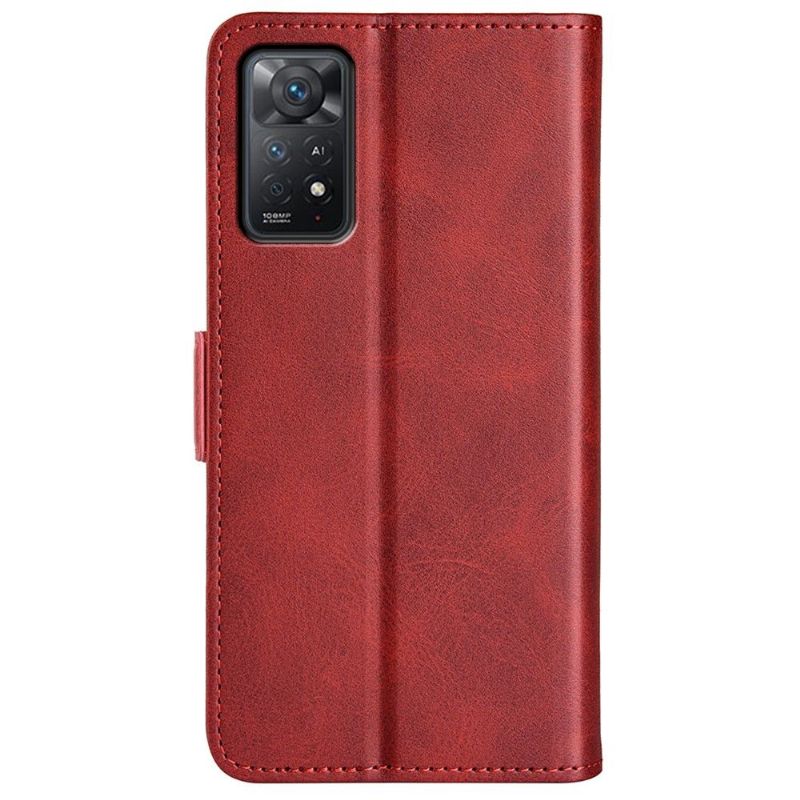 Pouzdra Na Xiaomi Redmi Note 11 Pro / 11 Pro 5G Peněženkové Pouzdro Matný Kryt Z Umělé Kůže