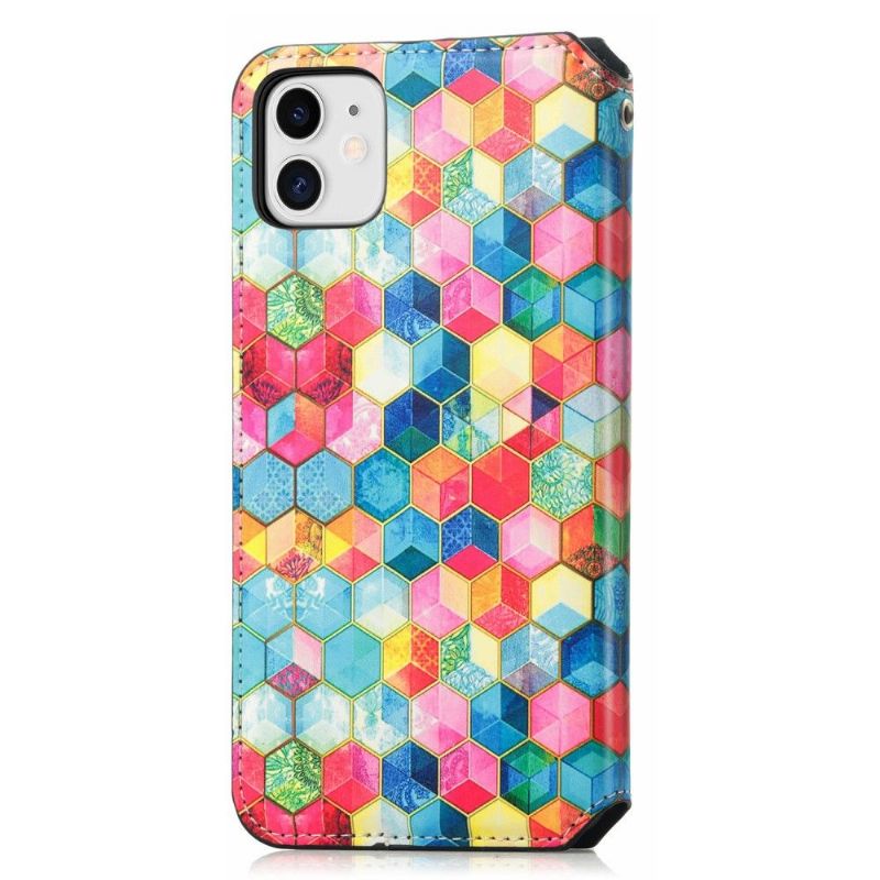Flipové Pouzdro Na iPhone 11 3d Kostka
