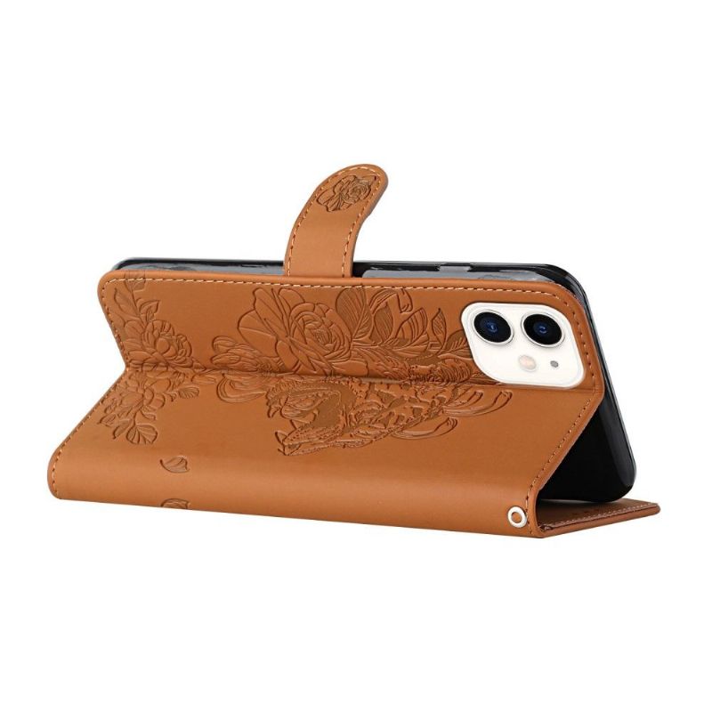Flipové Pouzdro Na iPhone 11 Design Tygra