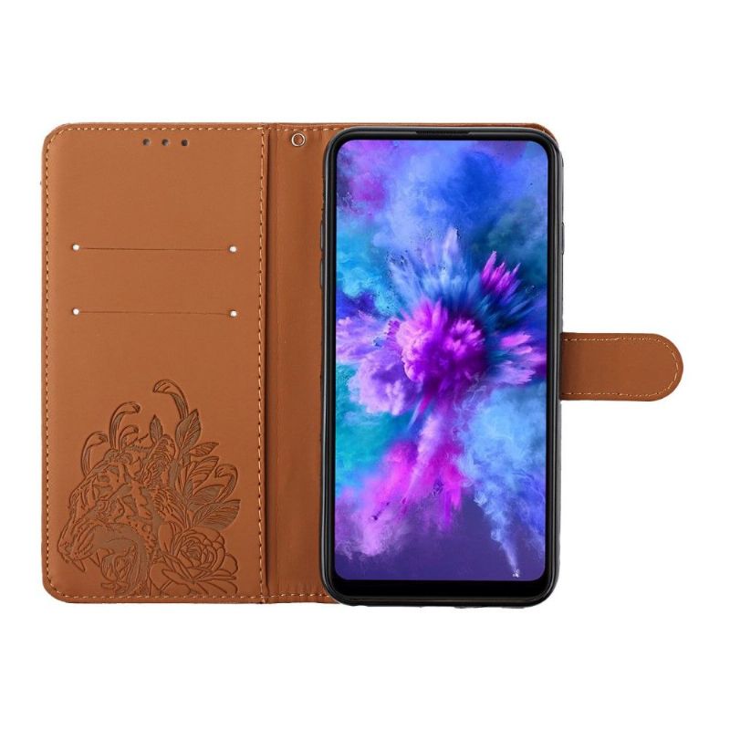 Flipové Pouzdro Na iPhone 11 Design Tygra