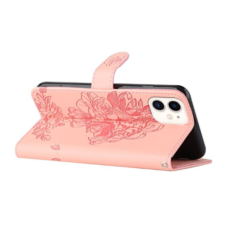 Flipové Pouzdro Na iPhone 11 Design Tygra