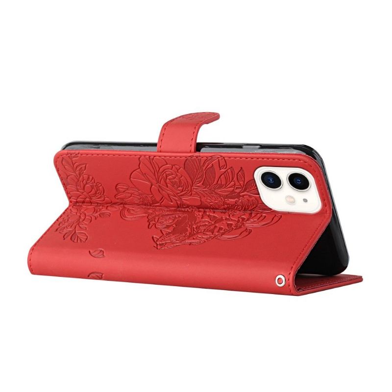 Flipové Pouzdro Na iPhone 11 Design Tygra