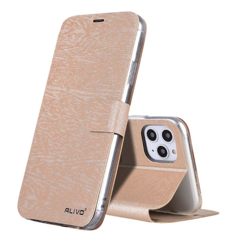 Flipové Pouzdro Na iPhone 11 Efekt Kůry Alivo Z Umělé Kůže