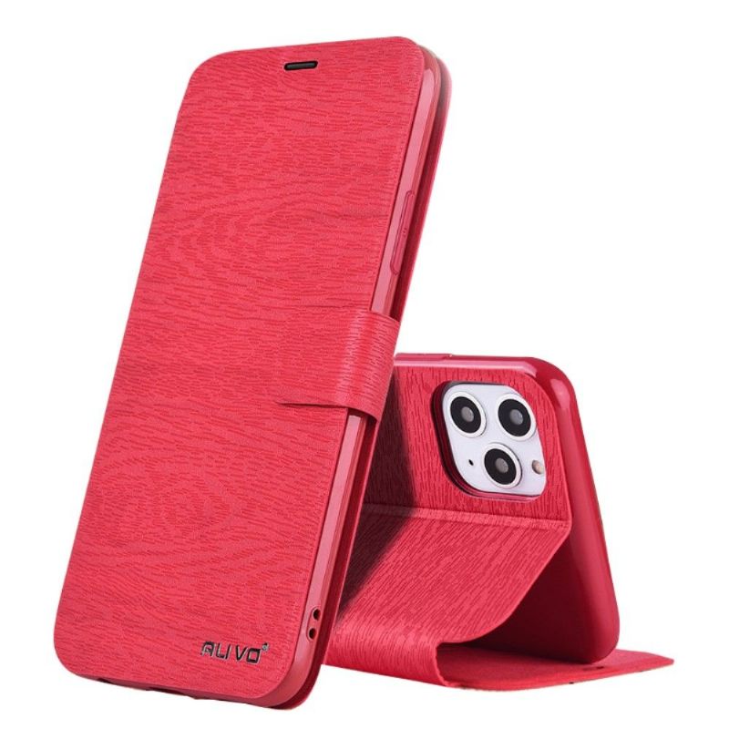 Flipové Pouzdro Na iPhone 11 Efekt Kůry Alivo Z Umělé Kůže