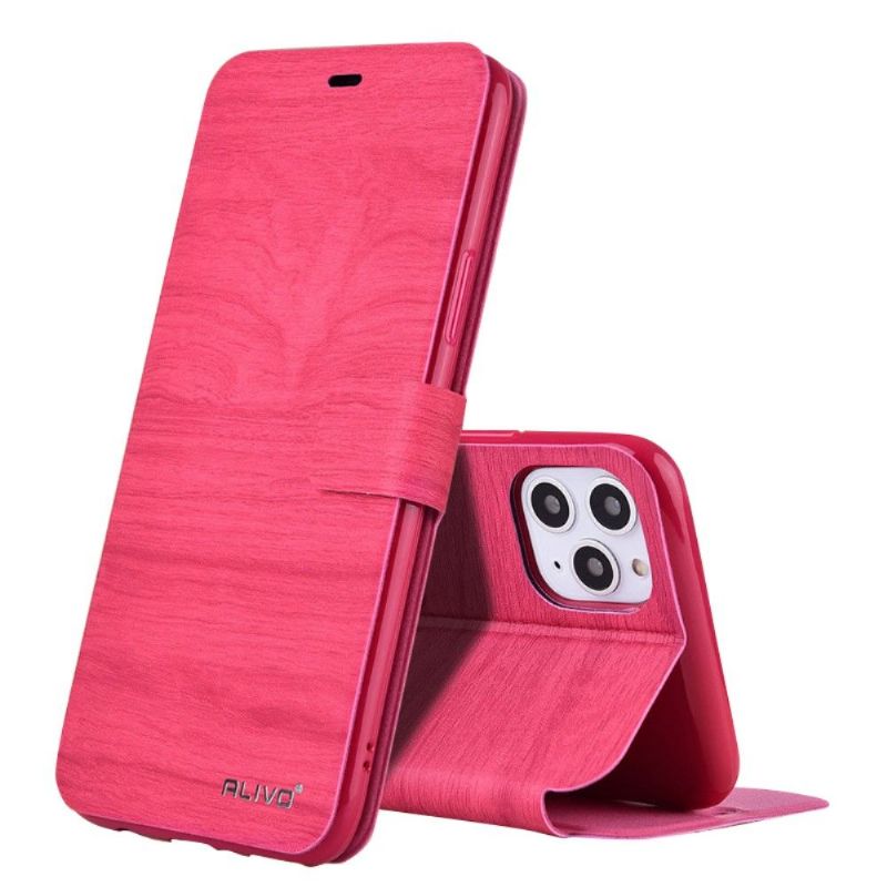 Flipové Pouzdro Na iPhone 11 Efekt Kůry Alivo Z Umělé Kůže