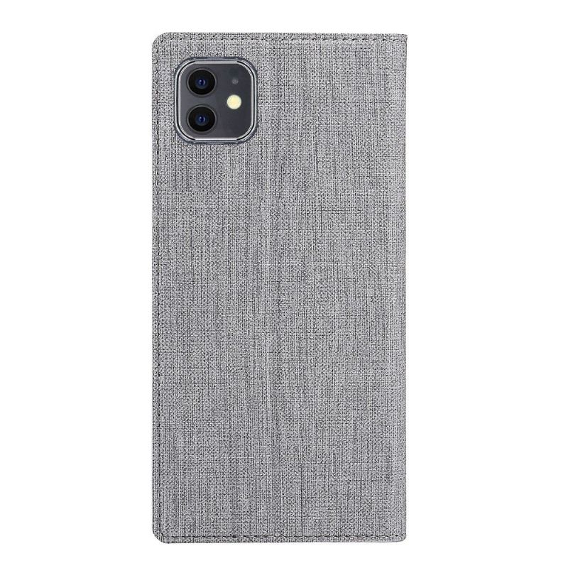 Flipové Pouzdro Na iPhone 11 Funkce Podpory Rovnátek