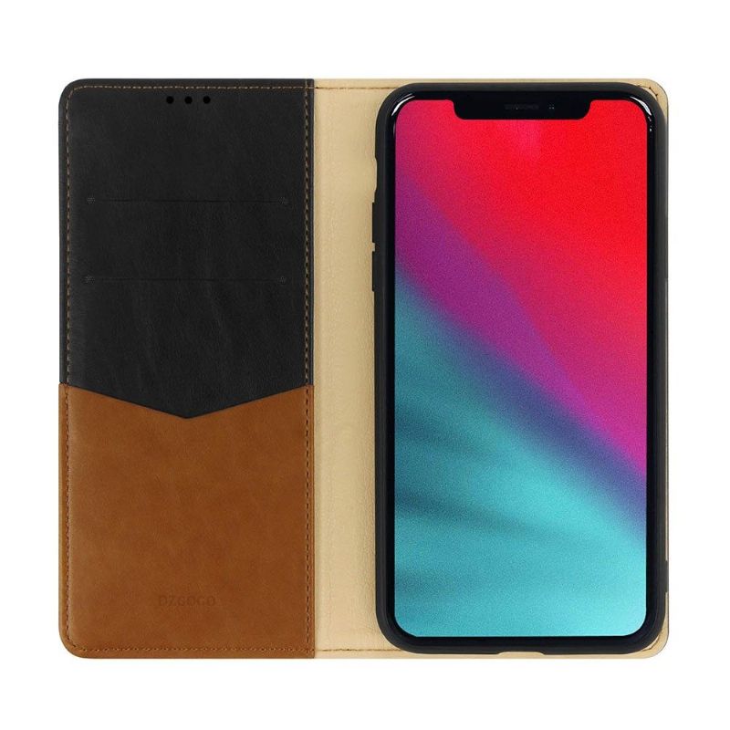 Flipové Pouzdro Na iPhone 11 Imitace Kůže Řady Zen