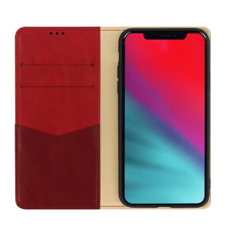 Flipové Pouzdro Na iPhone 11 Imitace Kůže Řady Zen