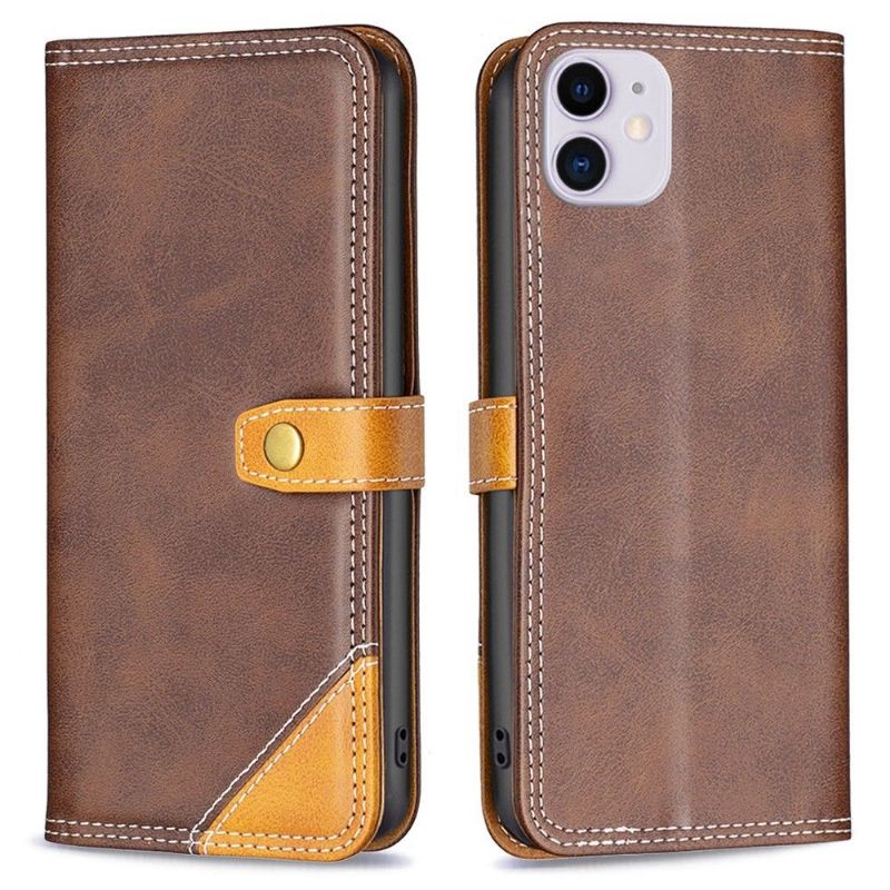Flipové Pouzdro Na iPhone 11 Odkryté Švy Binfen Series-8