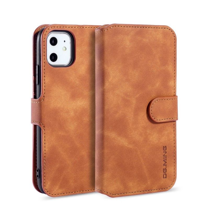 Flipové Pouzdro Na iPhone 11 Retro Styl Dg Ming