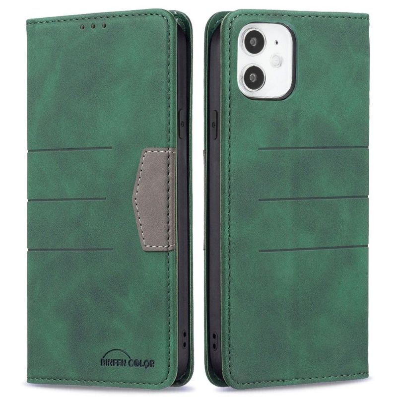 Kožené Pouzdro Na iPhone 11 Flipové Pouzdro Umělá Kůže Binfen Color Flip