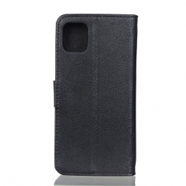 Kožené Pouzdro Na iPhone 11 Khazneh Imitace Kůže