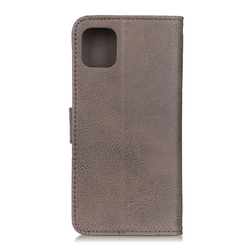 Kožené Pouzdro Na iPhone 11 Khazneh Imitace Kůže