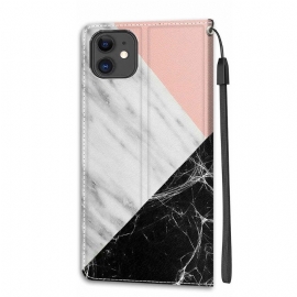 Kožené Pouzdro Na iPhone 11 Tři Vzory