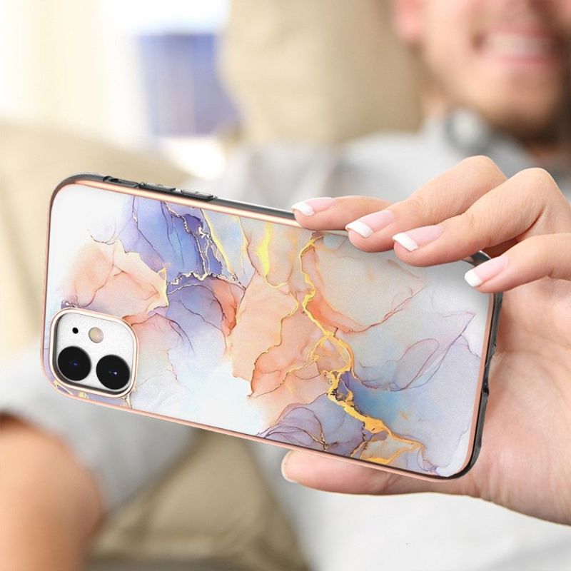 Kryt Na iPhone 11 Barevný Mramor