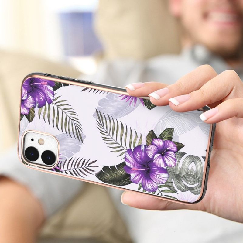 Kryt Na iPhone 11 Exotické Květiny