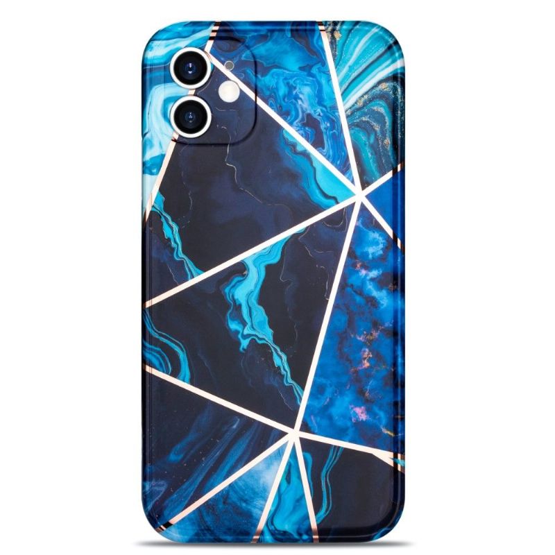 Kryt Na iPhone 11 Flexibilní Růžová Geometrie