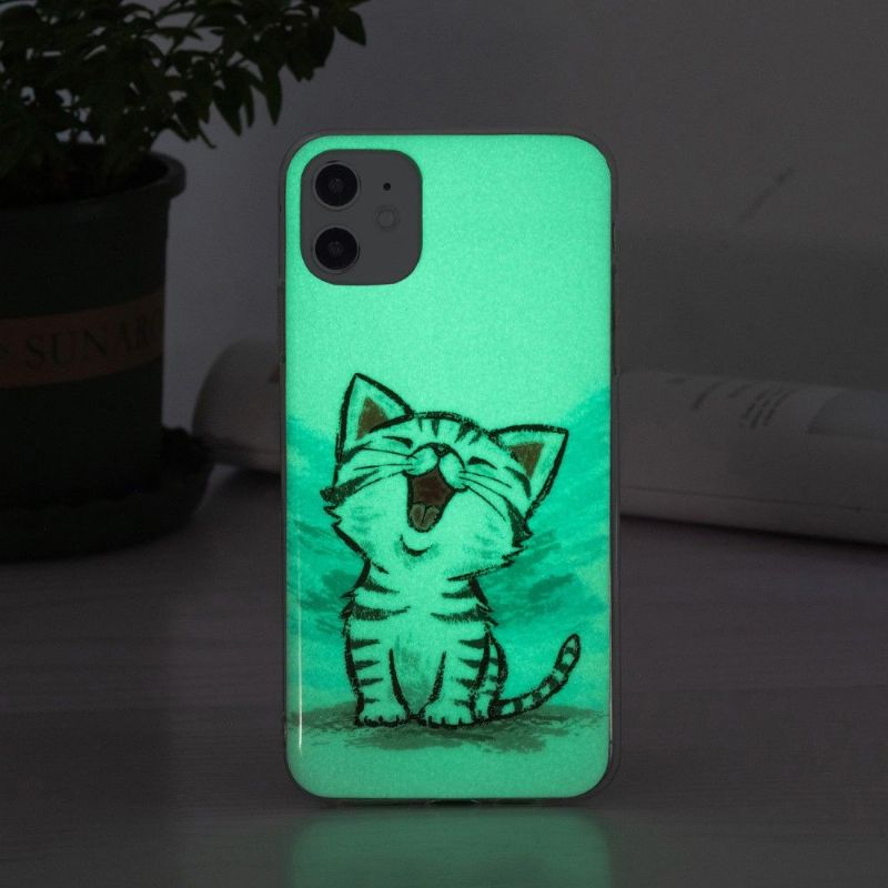 Kryt Na iPhone 11 Fluorescenční Obsah Chatu
