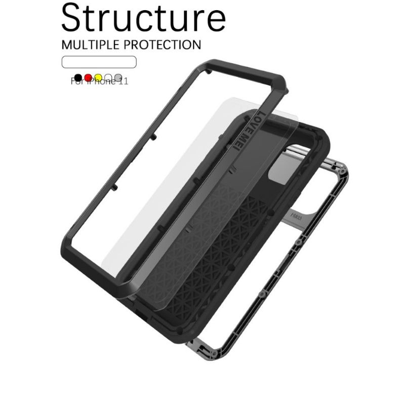 Kryt Na iPhone 11 Integrální Love Mei Výkonný Chránič