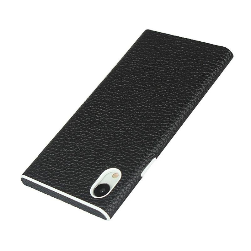 Kryt Na iPhone 11 Kožený Efekt S Páskem