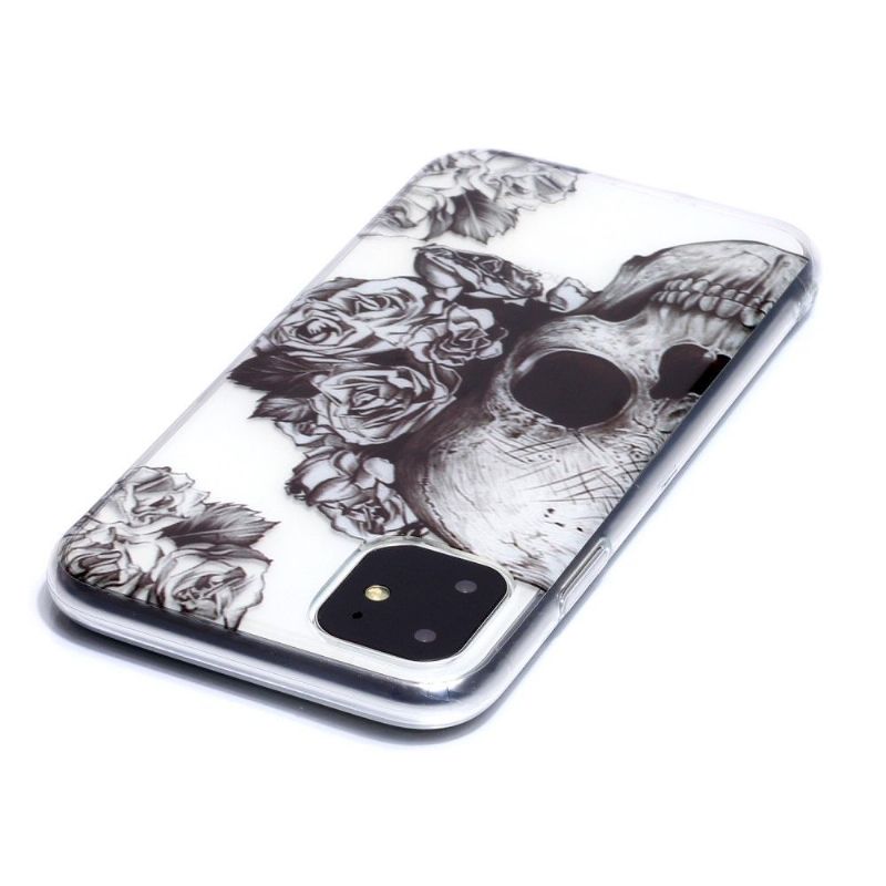 Kryt Na iPhone 11 Květ Lebky