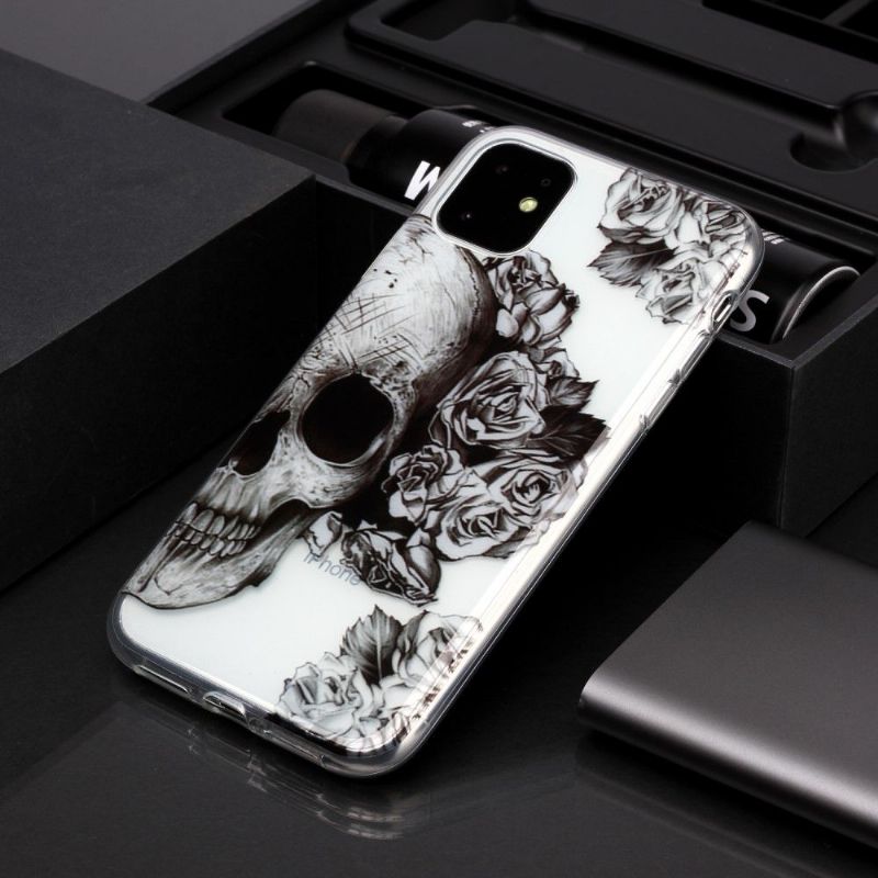 Kryt Na iPhone 11 Květ Lebky