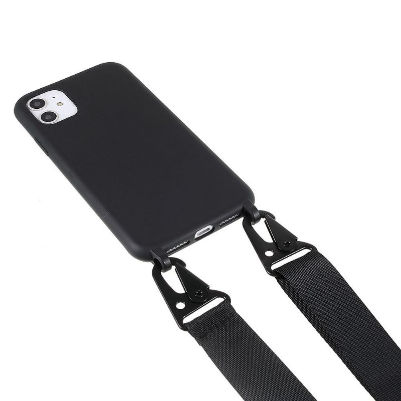 Kryt Na iPhone 11 Ochranný Ochrana Pomocí Šňůrky